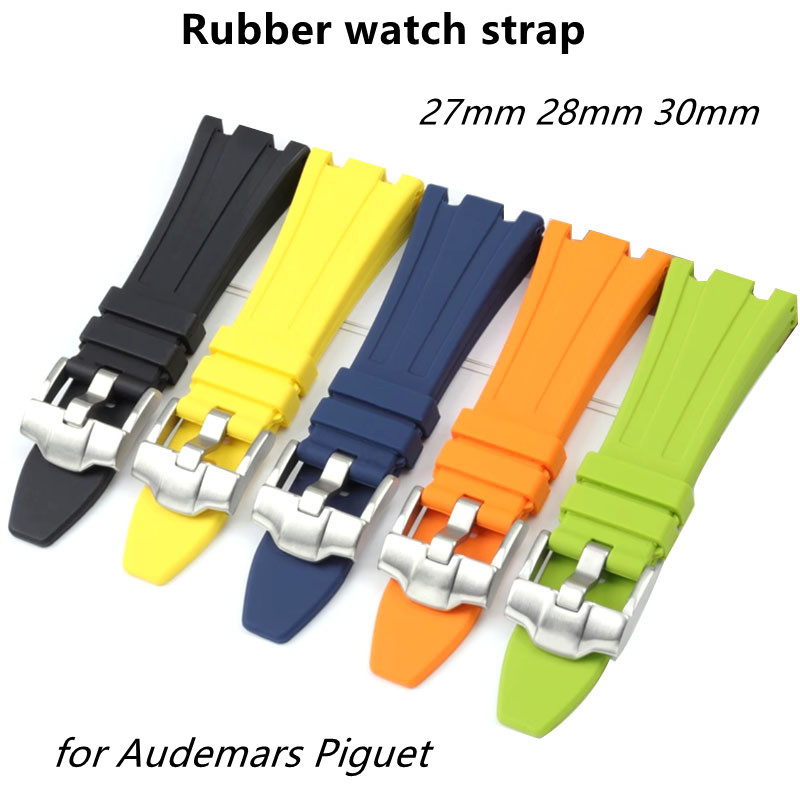 Audemars Piguet Watch Royal Oak - Rubber Silicone Watch Strap for AP