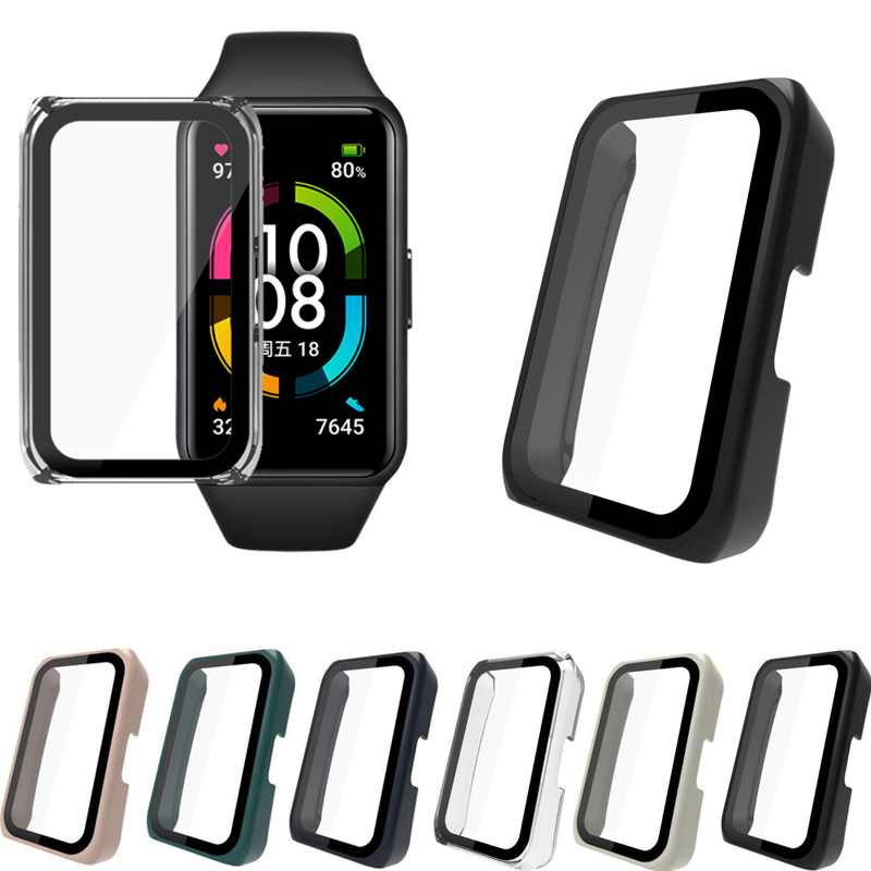 Smartwatch Oppo Watch - Hard Edge Frame Glass Screen Protector