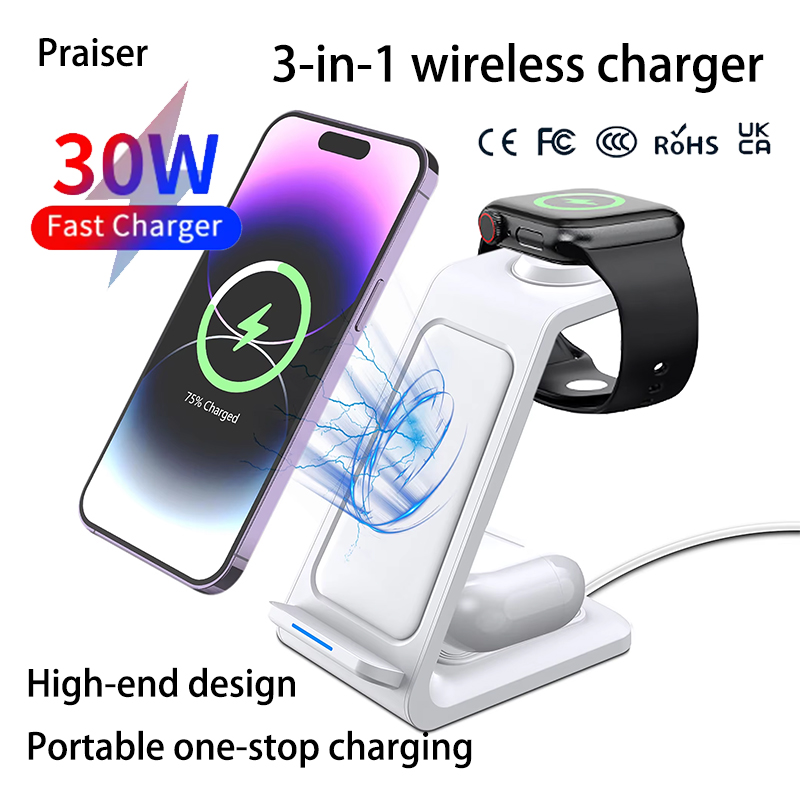 Smartwatch Oppo Watch - 15W 3 in 1 Wireless Charger