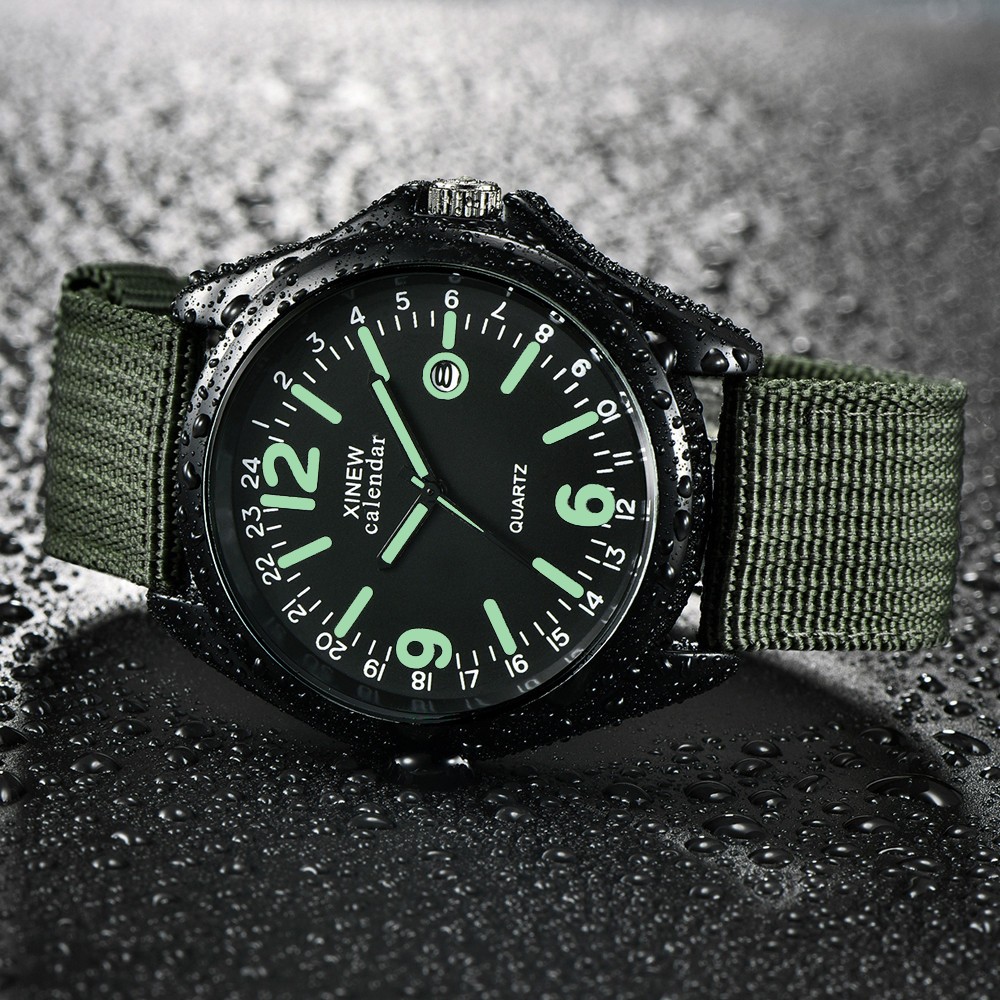 Military Mens Quartz Watch Bla - đánh giá và giá Smartwatch Military Watches For Men