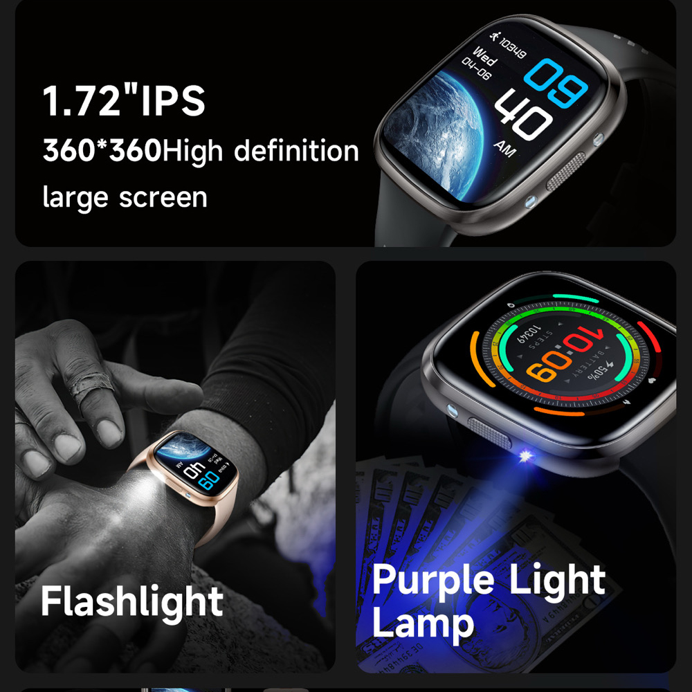 Smart Watch Men BT Call LED Fl - đánh giá và giá Smartwatch Purple Watches For Women