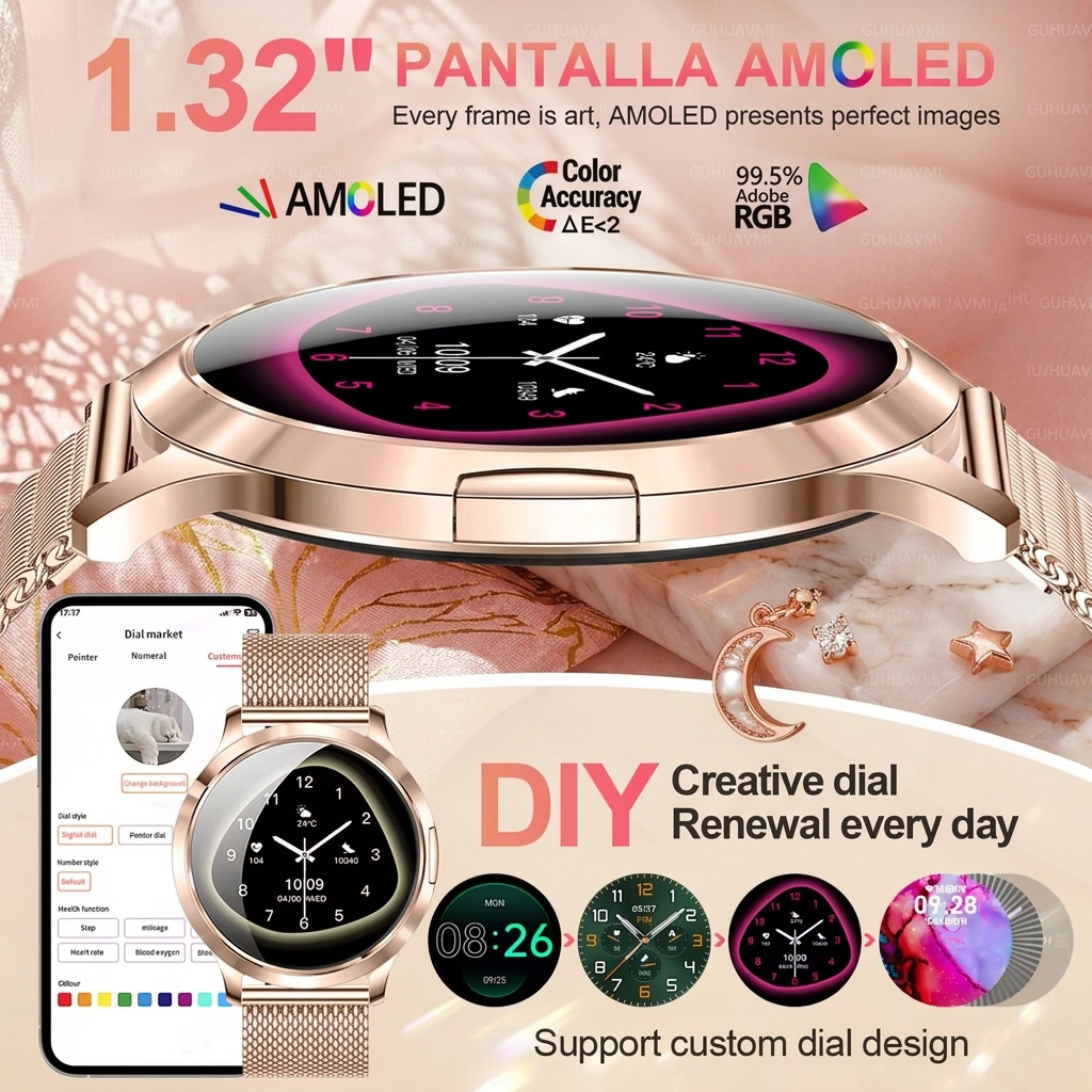 2026New Stylish Women NFC Smar - đánh giá và giá Smartwatch Stylish Watches For Women