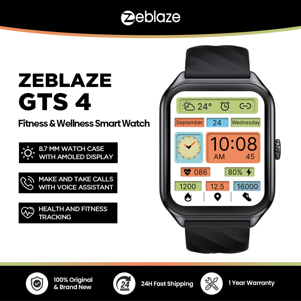 New Zeblaze GTS 4 Voice Callin - đánh giá và giá Hybrid Smartwatch