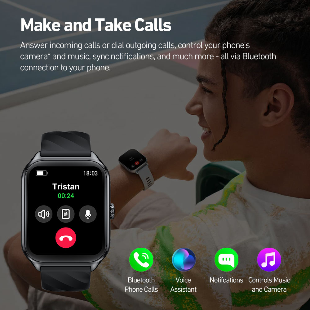 New Zeblaze GTS 4 Voice Callin - đánh giá và giá Hybrid Smartwatch