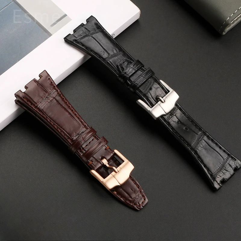 Genuine Leather Leather Watch  - đánh giá và giá Audemars Piguet Watch Royal Oak