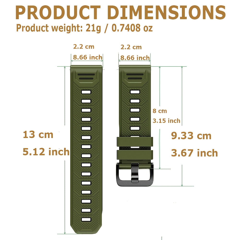 22mm Soft Silicone Watch Strap - đánh giá và giá Smartwatch Stylish Watches For Women