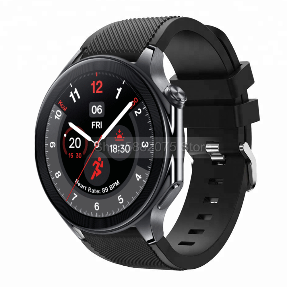 22mm Silicone Strap For OPPO W - đánh giá và giá Smartwatch Oppo Watch