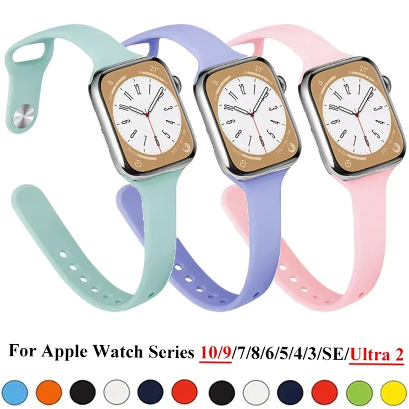 Breathable Silicone Strap For  - đánh giá và giá Smartwatch Apple Watches For Women