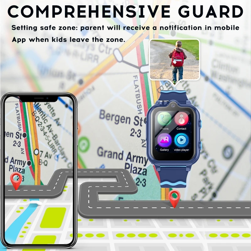 Yoateo Smart Watch Kids 4G KT1 - đánh giá và giá Smartwatch Watches For Children