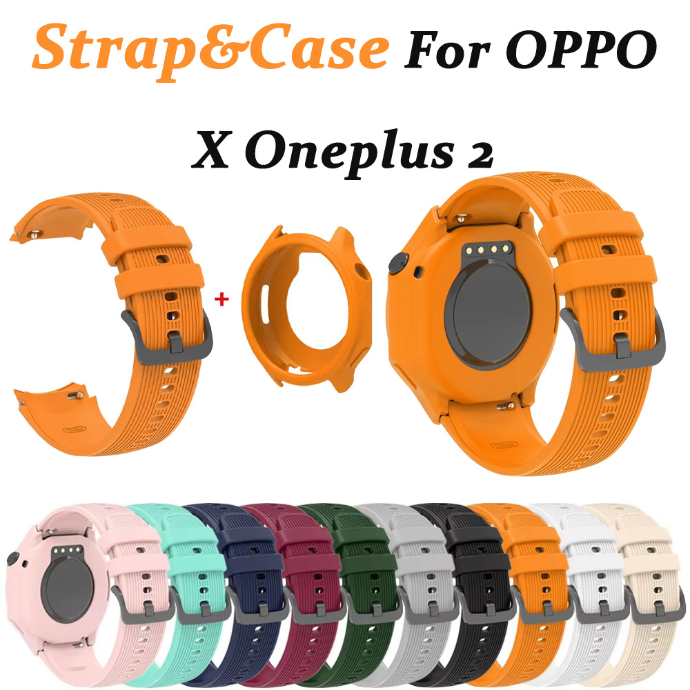 Silicone Watch Case & Strap fo - đánh giá và giá Smartwatch Oppo Watch