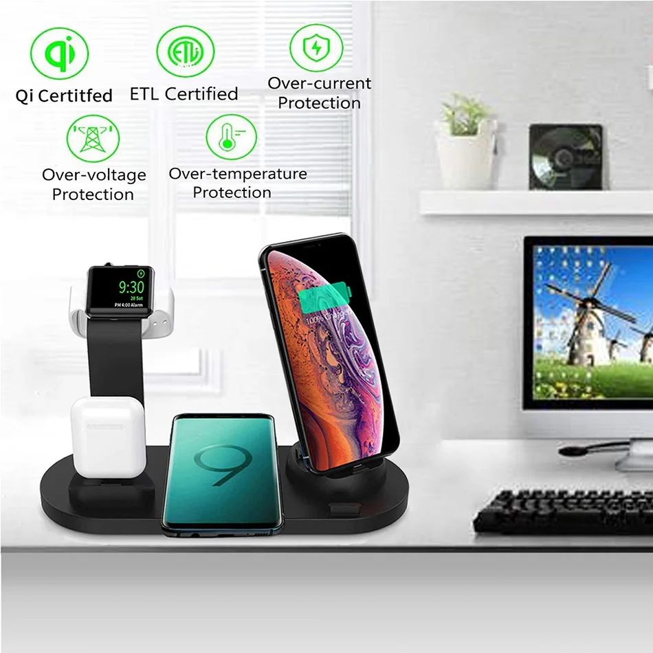 15W 7 in 1 Wireless Charger St - đánh giá và giá Smartwatch Watches Compatible With Iphone