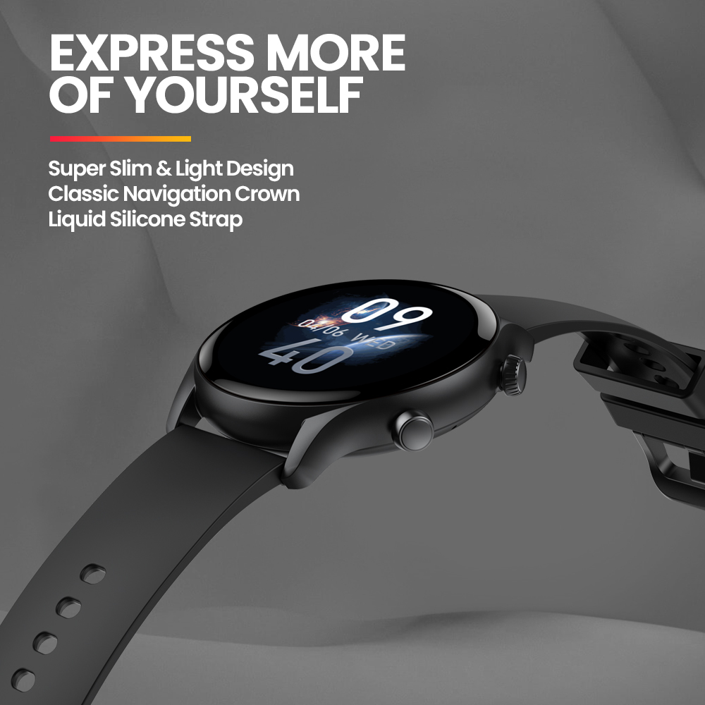 New Zeblaze Btalk 3 Plus Voice - đánh giá và giá Hybrid Smartwatch