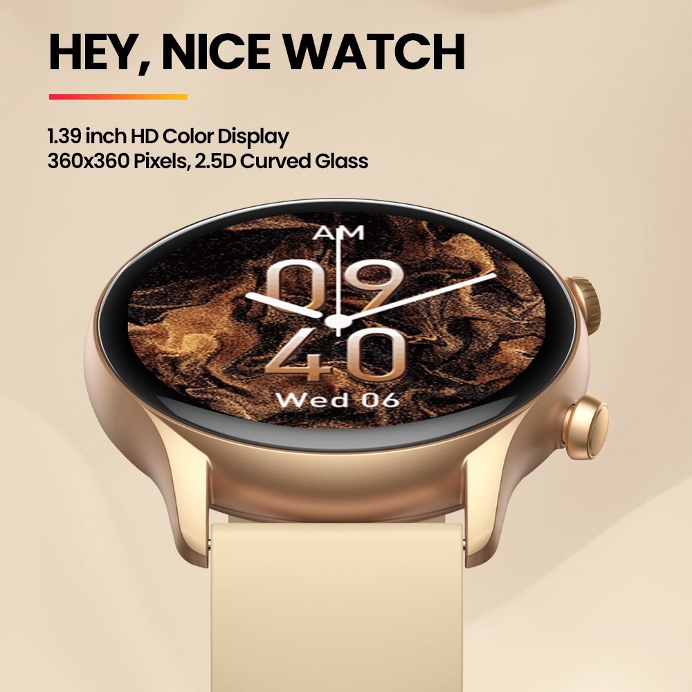New Zeblaze Btalk 3 Plus Voice - đánh giá và giá Hybrid Smartwatch