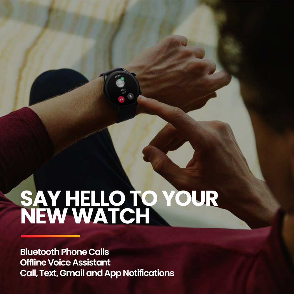 New Zeblaze Btalk 3 Plus Voice - đánh giá và giá Hybrid Smartwatch