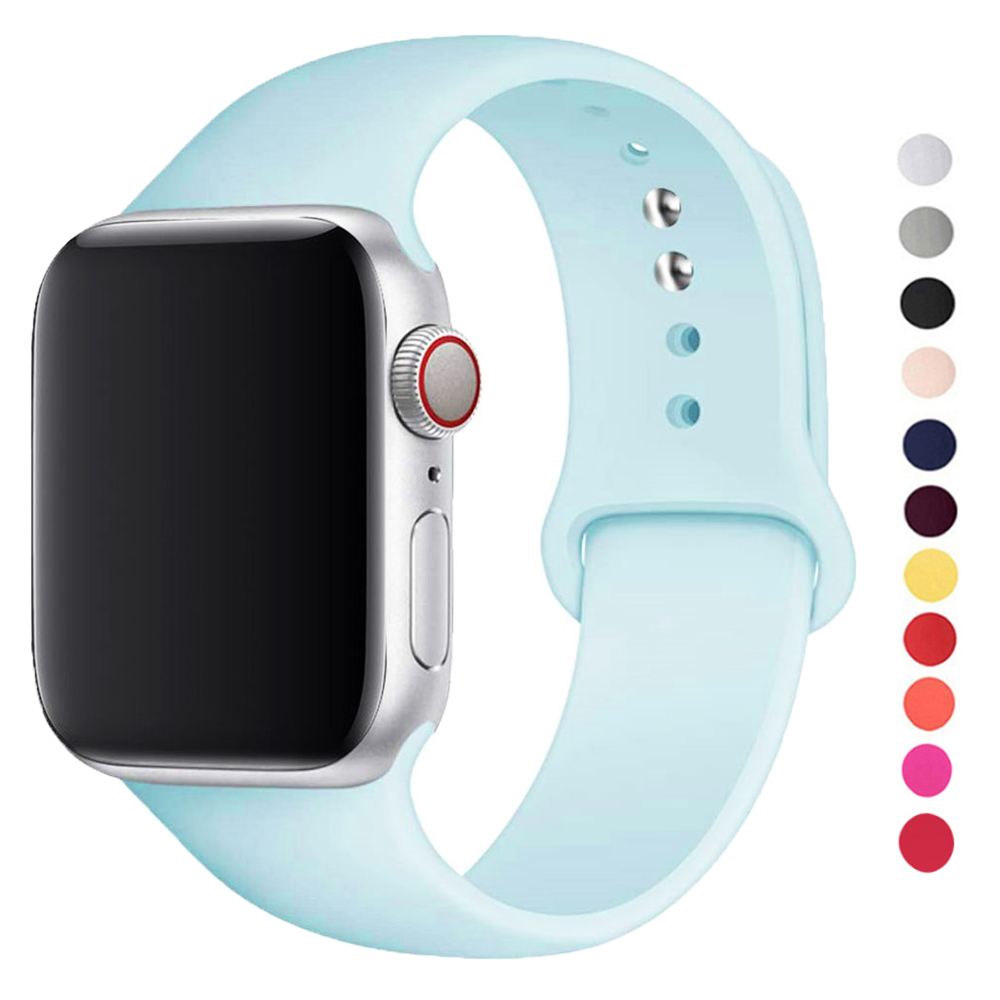 Silicone Strap For Apple Watch - đánh giá và giá Smartwatch Apple Watches For Women