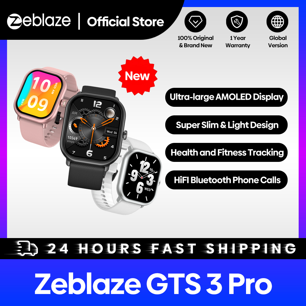New Zeblaze GTS 3 Pro Voice Ca - đánh giá và giá Hybrid Smartwatch