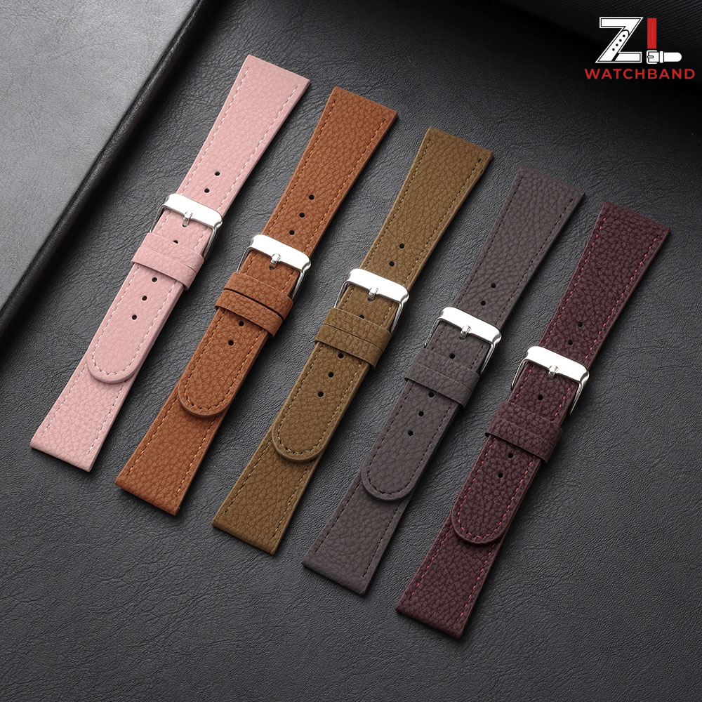 Lychee Pattern Leather Watchst - đánh giá và giá Smartwatch Purple Watches For Women