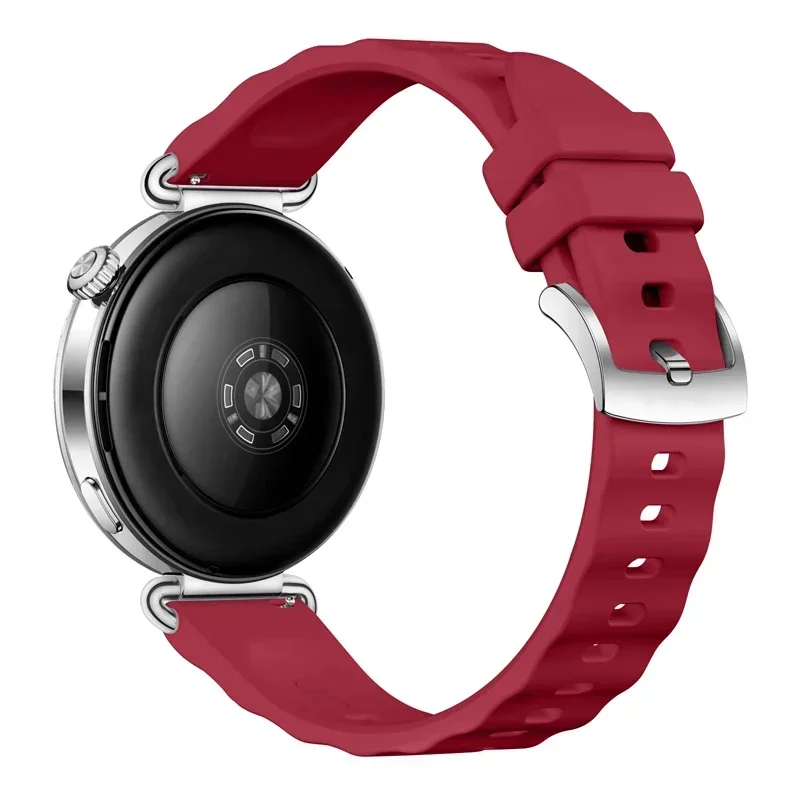 18mm Wave Silicone Strap For H - đánh giá và giá Smartwatch Oppo Watch