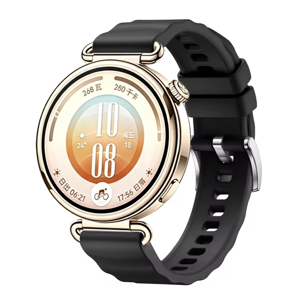 18mm Wave Silicone Strap For H - đánh giá và giá Smartwatch Oppo Watch