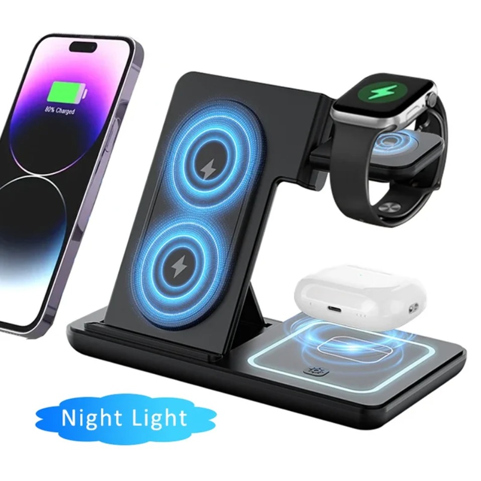 Night LED Light 3 In 1 Wireles - đánh giá và giá Smartwatch Watches Compatible With Iphone