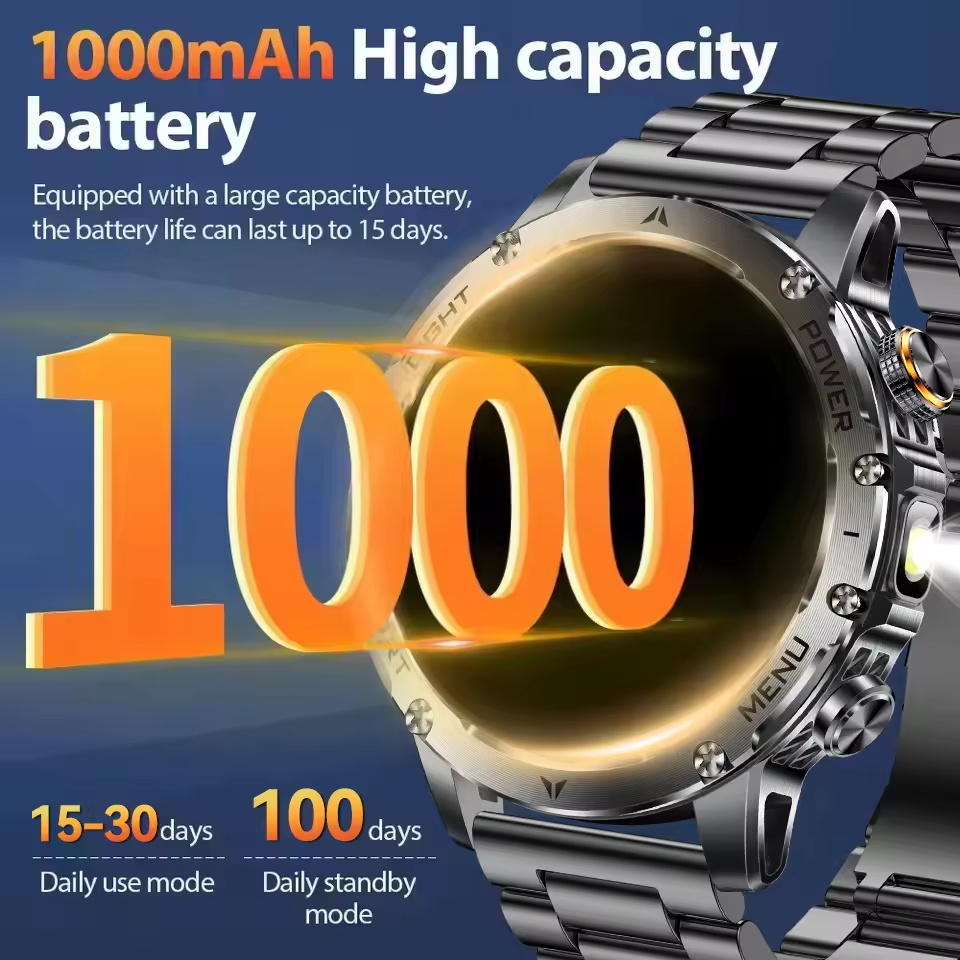 2025New Outdoor Military 1000m - đánh giá và giá Smartwatch Military Watches For Men