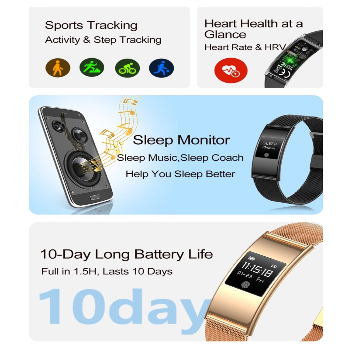 Ultra-Slim Stylish Smart Watch - đánh giá và giá Smartwatch Stylish Watches For Women