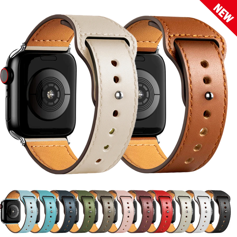 Leather band For Apple watch U - đánh giá và giá Smartwatch Apple Watches For Women