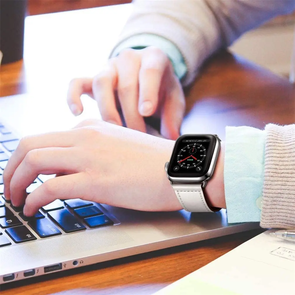 Leather band For Apple watch U - đánh giá và giá Smartwatch Apple Watches For Women