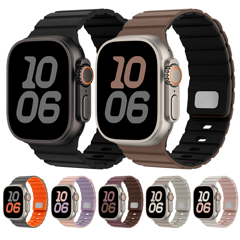 Magnetic Silicone Strap for Ap - đánh giá và giá Smartwatch Apple Watches For Women
