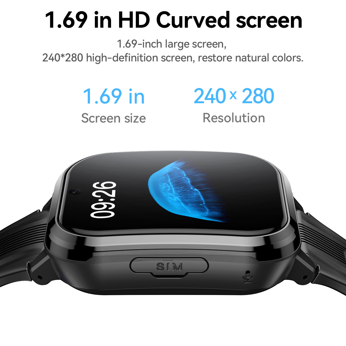 HOCO Y108 1.69inch HD LCD Curv - đánh giá và giá Smartwatch Watches For Kid Boy Waterproof