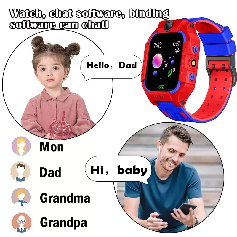 Lenov 5G Child Camera Smart Wa - đánh giá và giá Smartwatch Watches For Kid Boy Waterproof