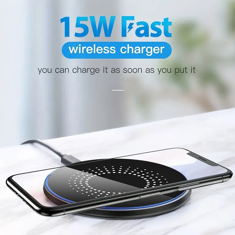 15W fast charging wireless cha - đánh giá và giá Smartwatch Watches Compatible With Iphone