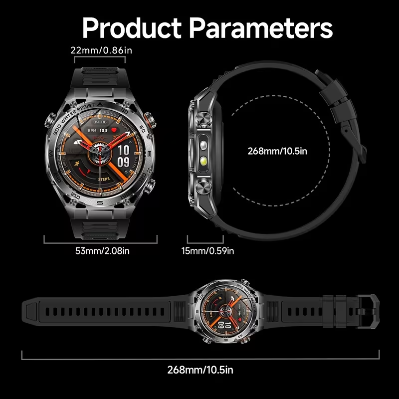 2026 Outdoor Smart Watch 1.53' - đánh giá và giá Smartwatch Purple Watches For Women